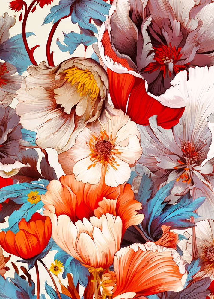 Meadow flowers 19 art print by Justyna Jaszke for $57.95 CAD