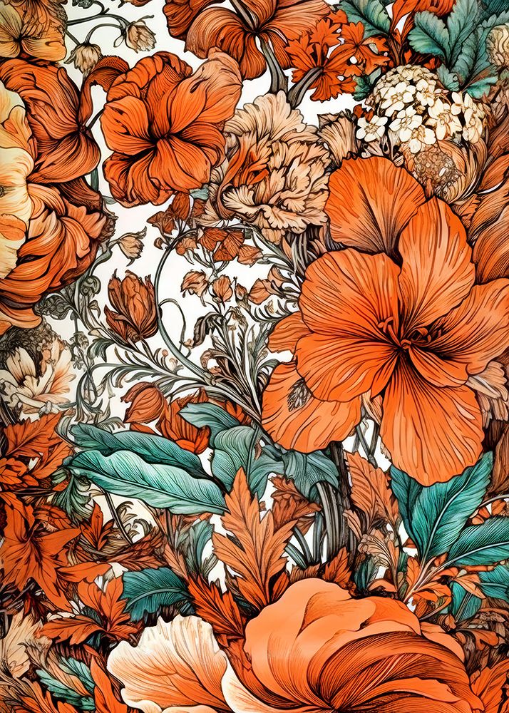 Meadow flowers 16 art print by Justyna Jaszke for $57.95 CAD
