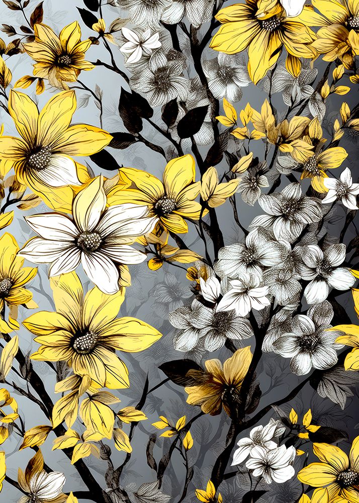 Meadow flowers 15 art print by Justyna Jaszke for $57.95 CAD