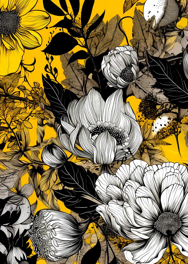 Meadow flowers 14 art print by Justyna Jaszke for $57.95 CAD