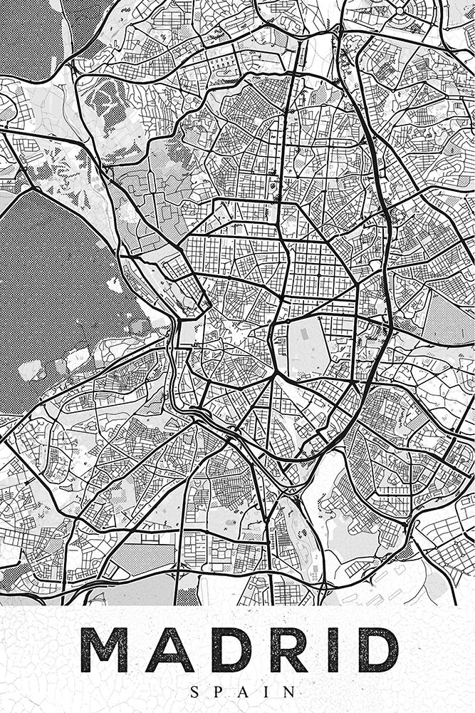 Madrid White art print by Studiosix for $57.95 CAD