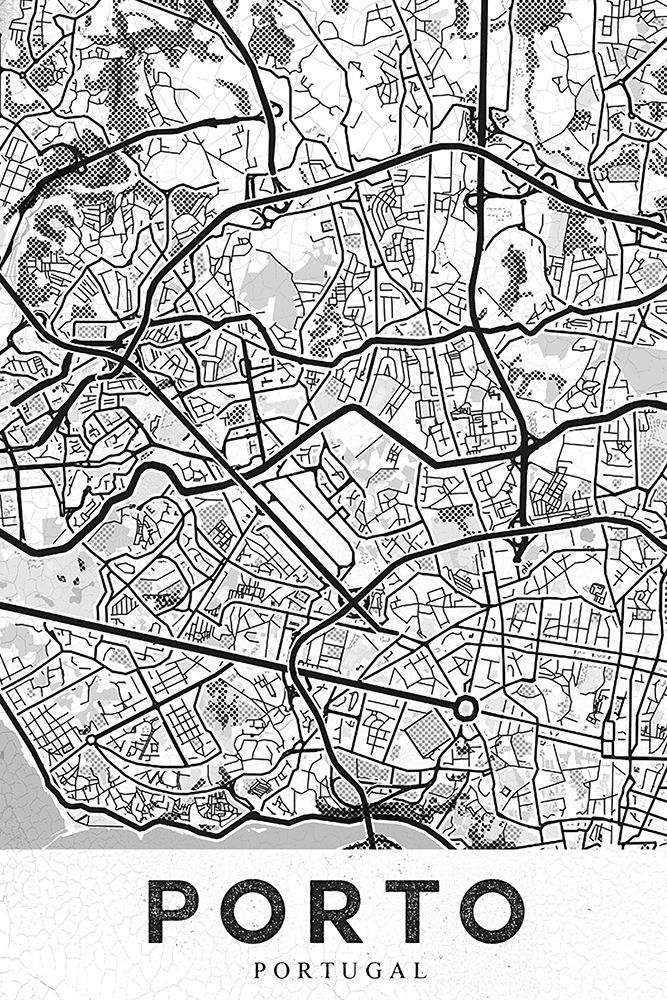 Porto City White art print by Studiosix for $57.95 CAD