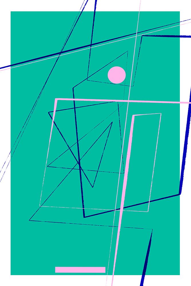 Angular Lines No24 art print by Treechild for $57.95 CAD