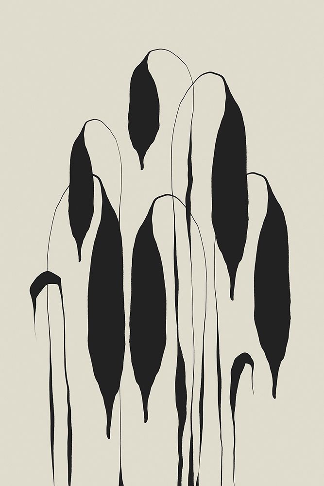 Black Leafs art print by Treechild for $57.95 CAD