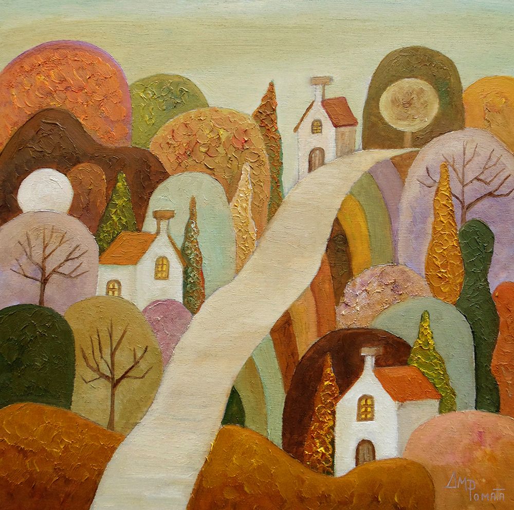 Country Lane art print by Angeles M. Pomata for $57.95 CAD