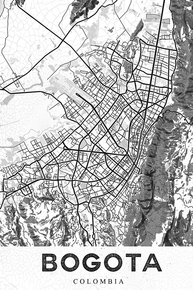 Bogota White art print by Studiosix for $57.95 CAD