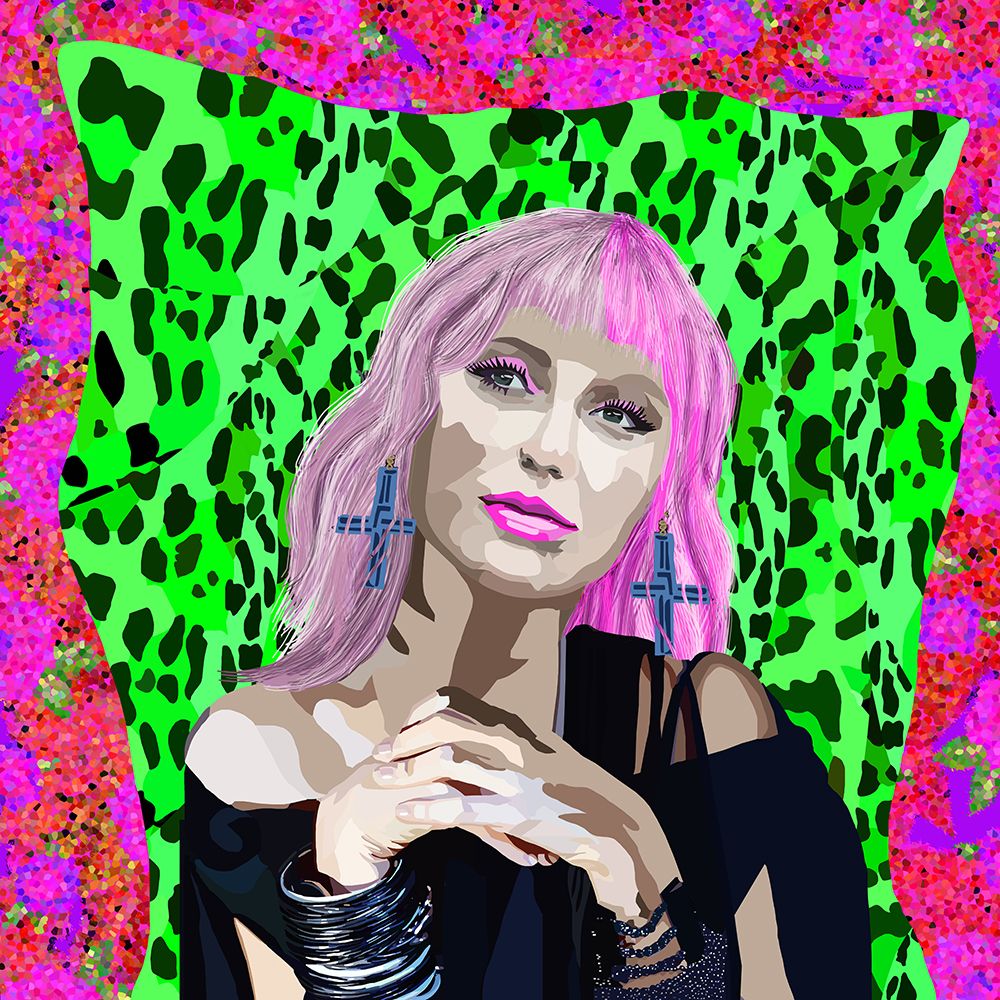 80s Girl art print by Lynnda Rakos for $57.95 CAD