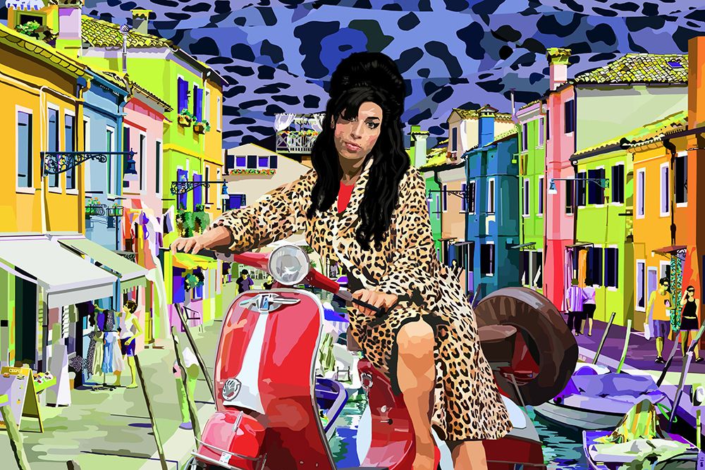 Italy and Amy art print by Lynnda Rakos for $57.95 CAD