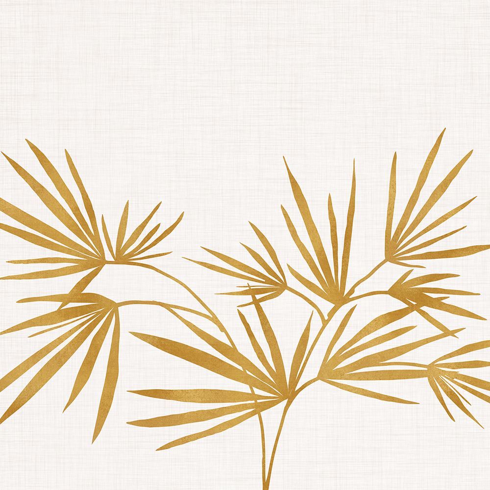 Gold Fan Palm art print by Kristian Gallagher for $57.95 CAD