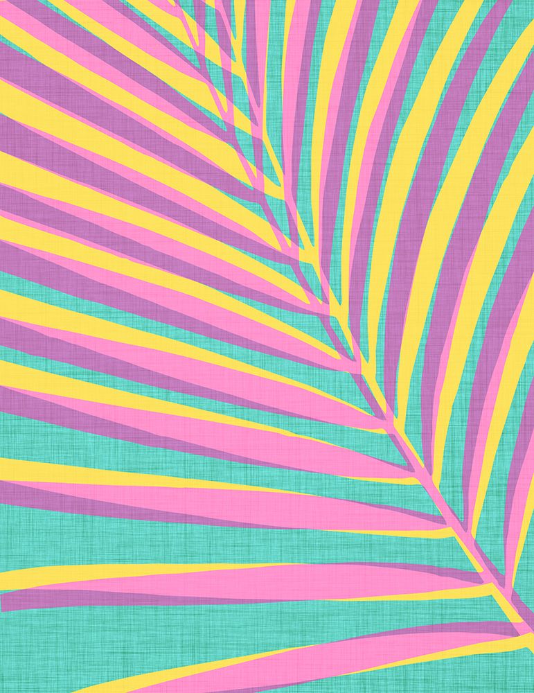 Pastel Palm art print by Kristian Gallagher for $57.95 CAD