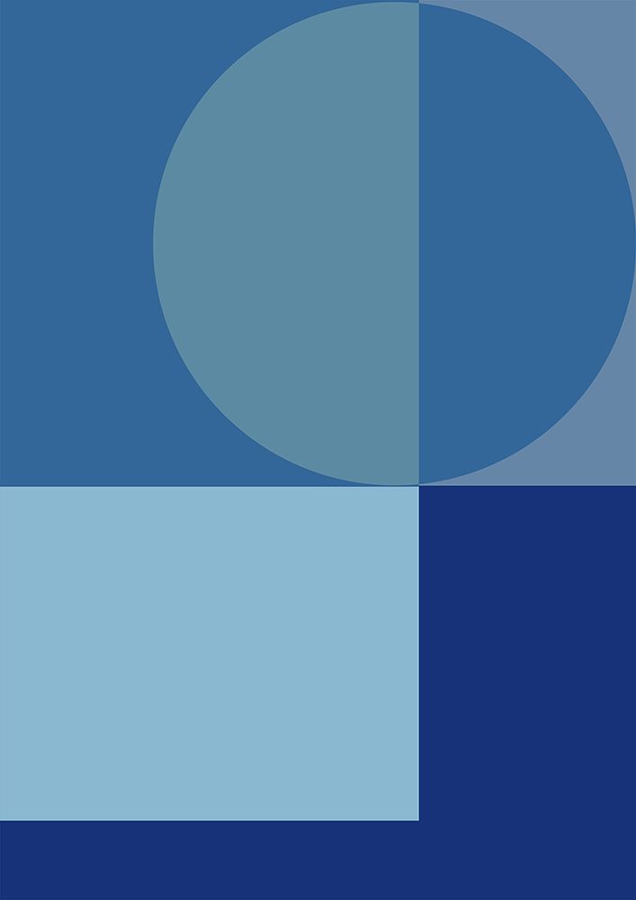 Composition   Blue art print by Nilesh Kulkarni for $57.95 CAD