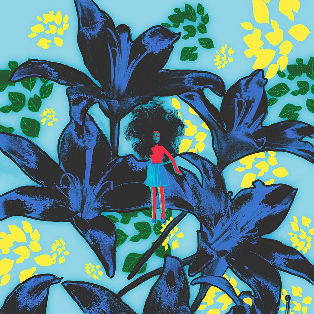 Zaubergarten No3 art print by Beate Tubach for $57.95 CAD