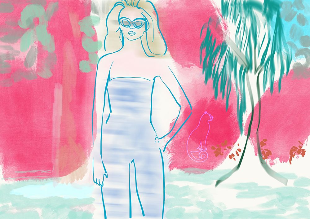 Blissed art print by Beate Tubach for $57.95 CAD