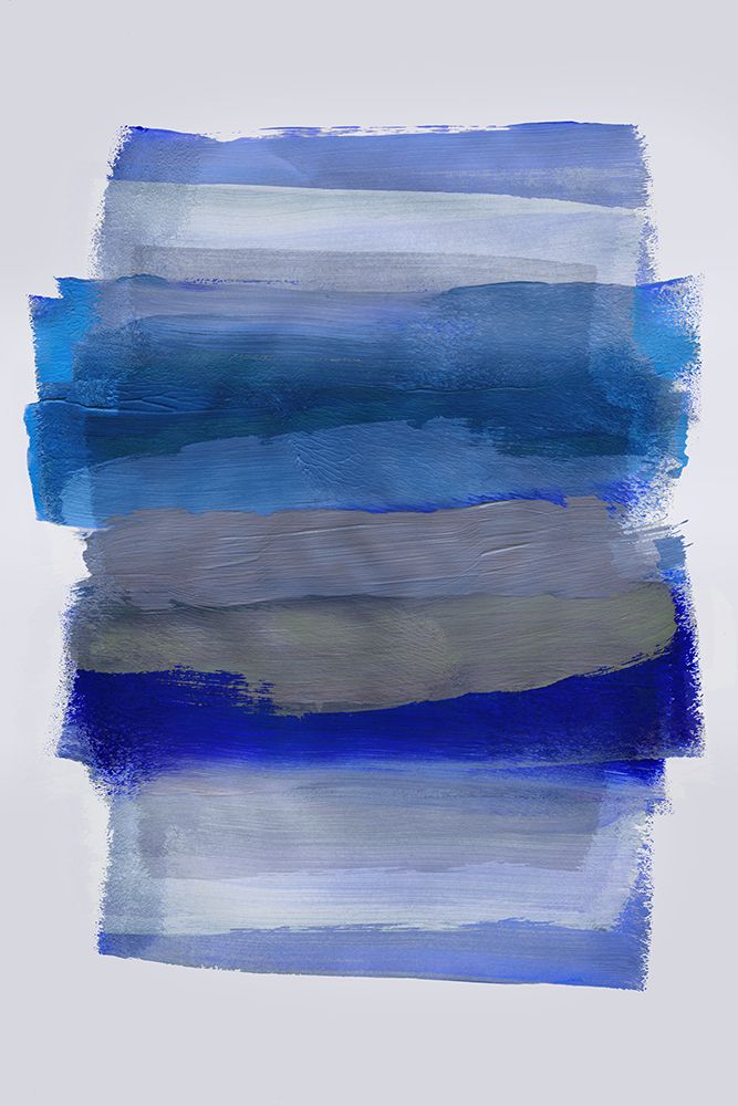Abstract Brush Strokes 45Y art print by Mareike Bohmer for $57.95 CAD