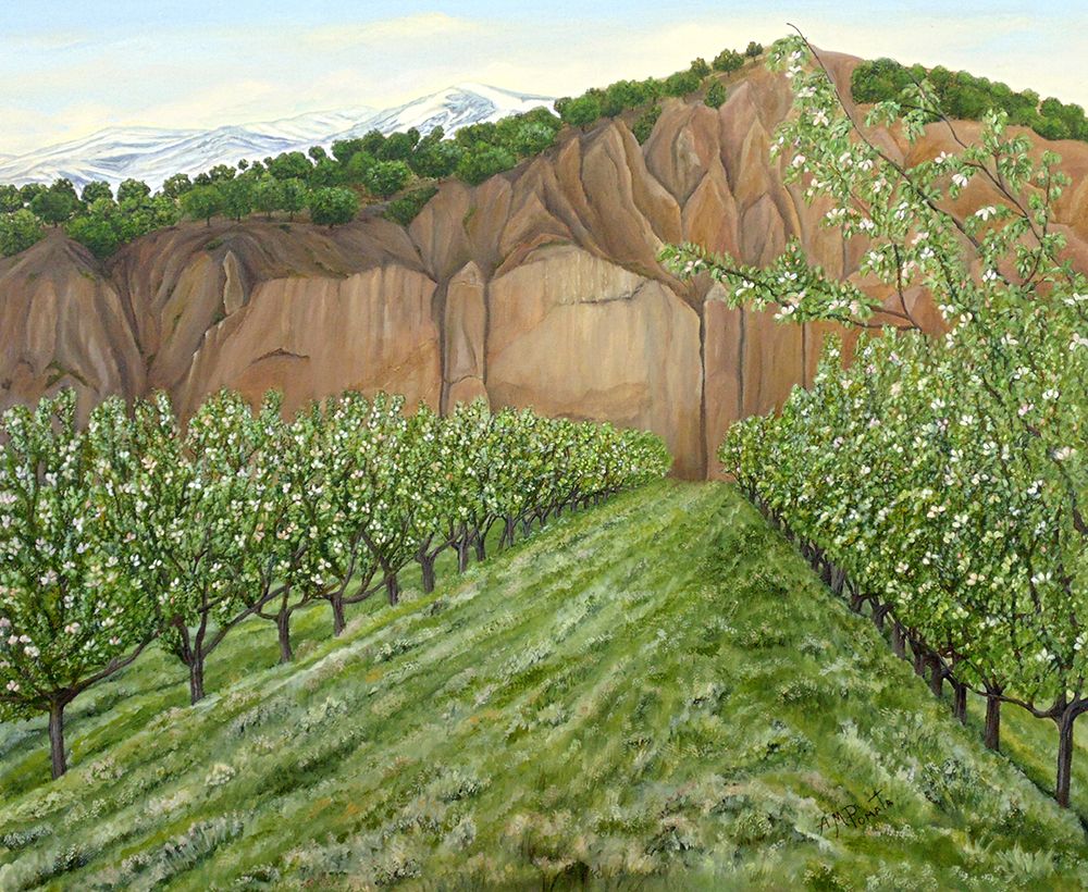 Quince Trees art print by Angeles M. Pomata for $57.95 CAD