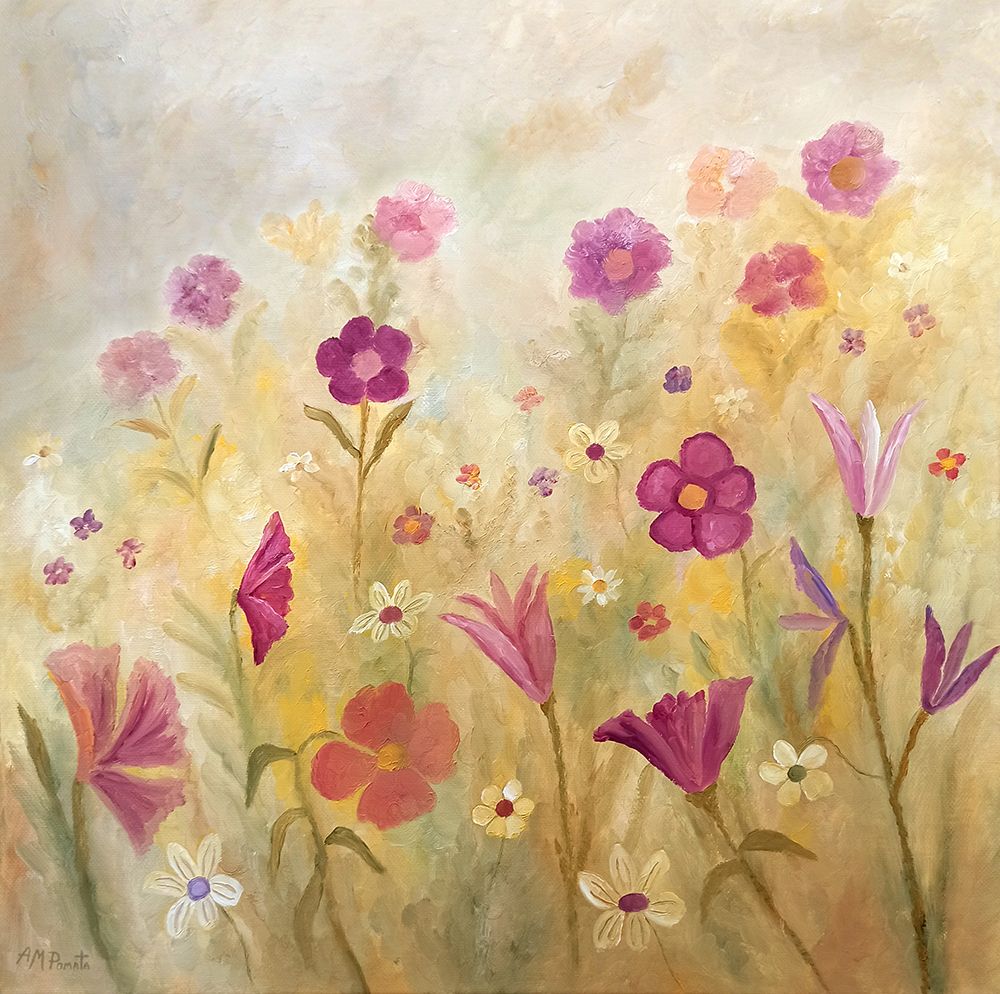 Flowers In the Mist art print by Angeles M. Pomata for $57.95 CAD