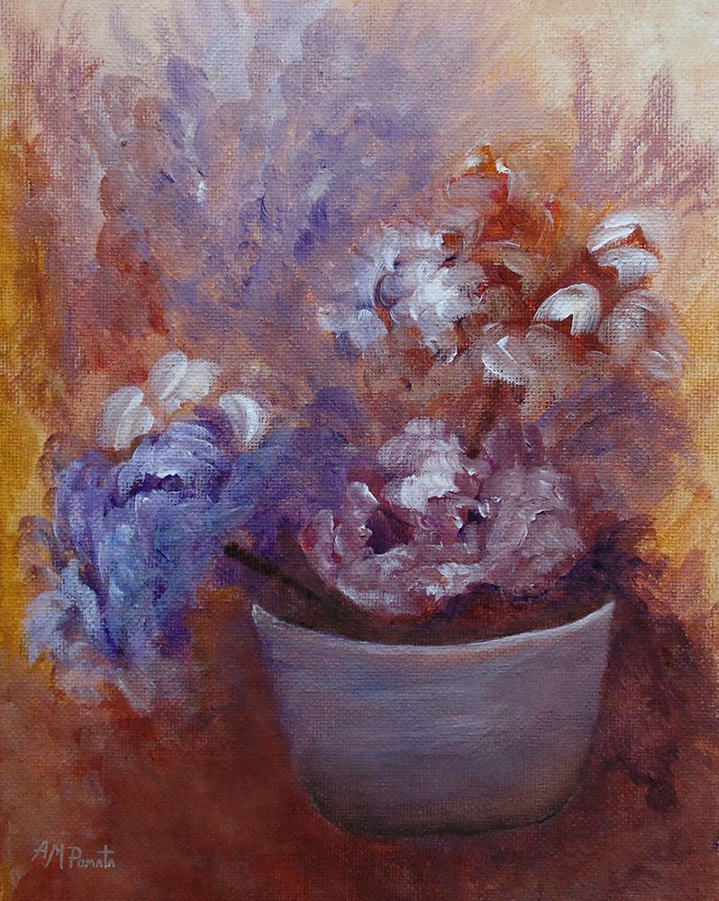 Flowers and Clay art print by Angeles M. Pomata for $57.95 CAD