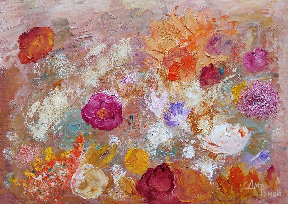 Flower Wall art print by Angeles M. Pomata for $57.95 CAD
