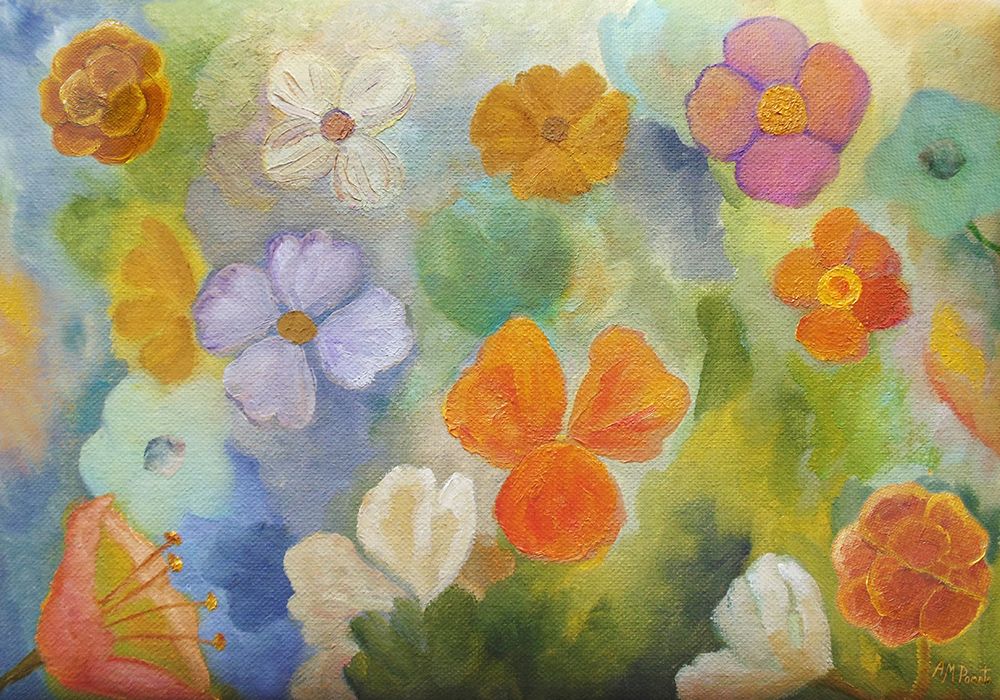 Crowded Garden art print by Angeles M. Pomata for $57.95 CAD