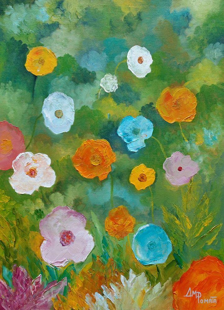 Colors In the Woods art print by Angeles M. Pomata for $57.95 CAD