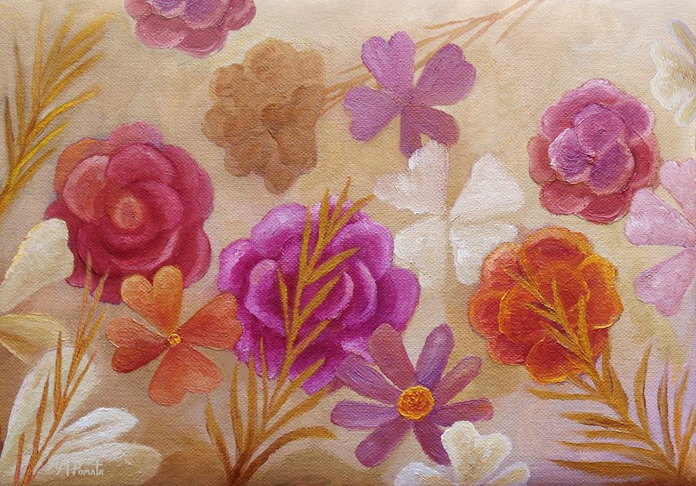 Bed of Roses art print by Angeles M. Pomata for $57.95 CAD