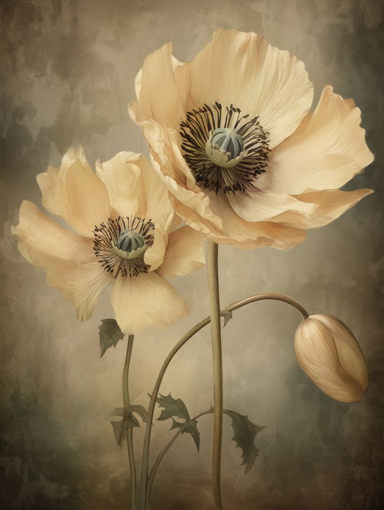 Poppies 20 art print by Bilge Paksoylu for $57.95 CAD