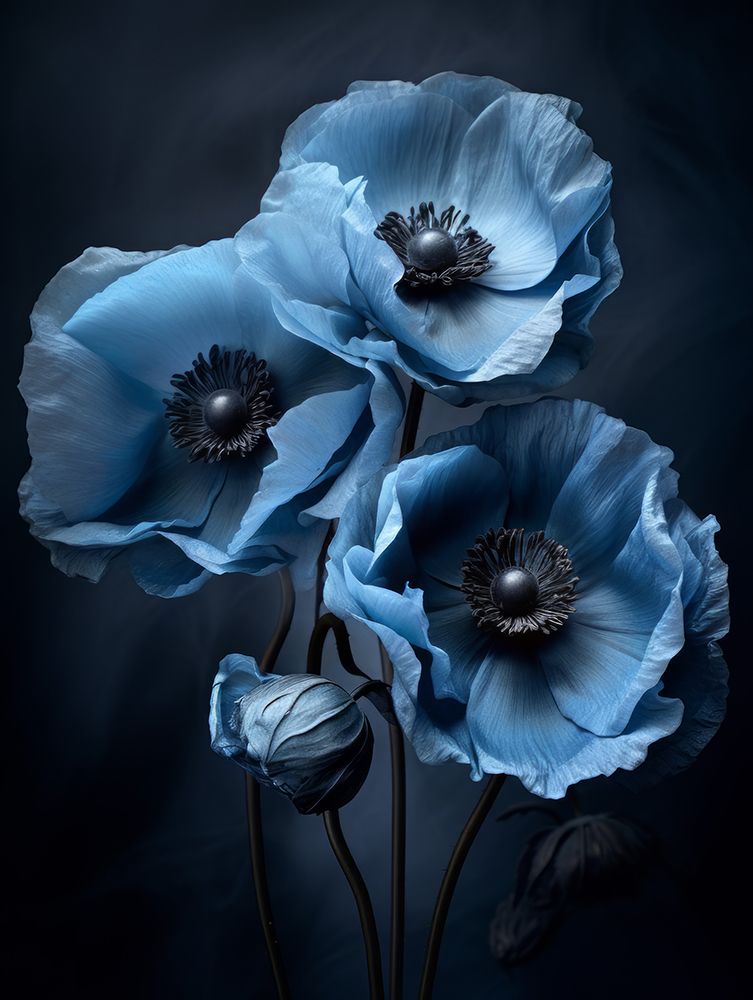 Poppies 7 art print by Bilge Paksoylu for $57.95 CAD