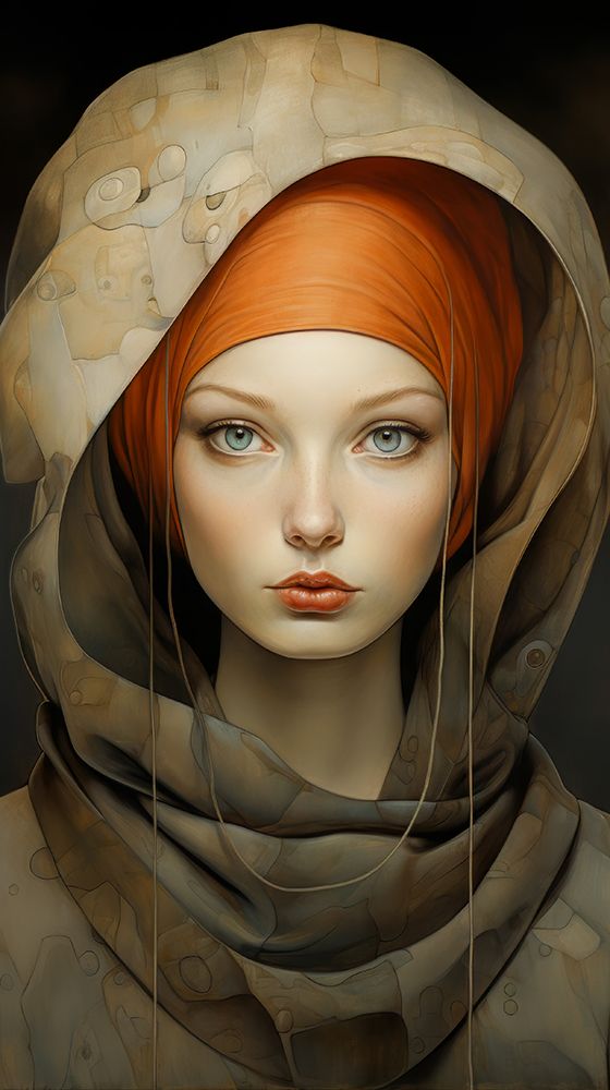 Robotic Girl 2 art print by Bilge Paksoylu for $57.95 CAD