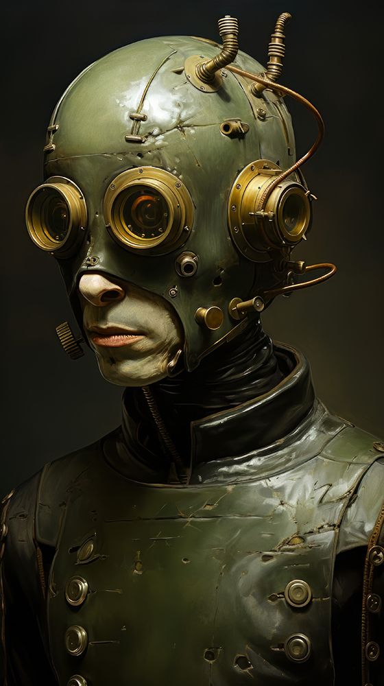 Robotic Girl 7 art print by Bilge Paksoylu for $57.95 CAD