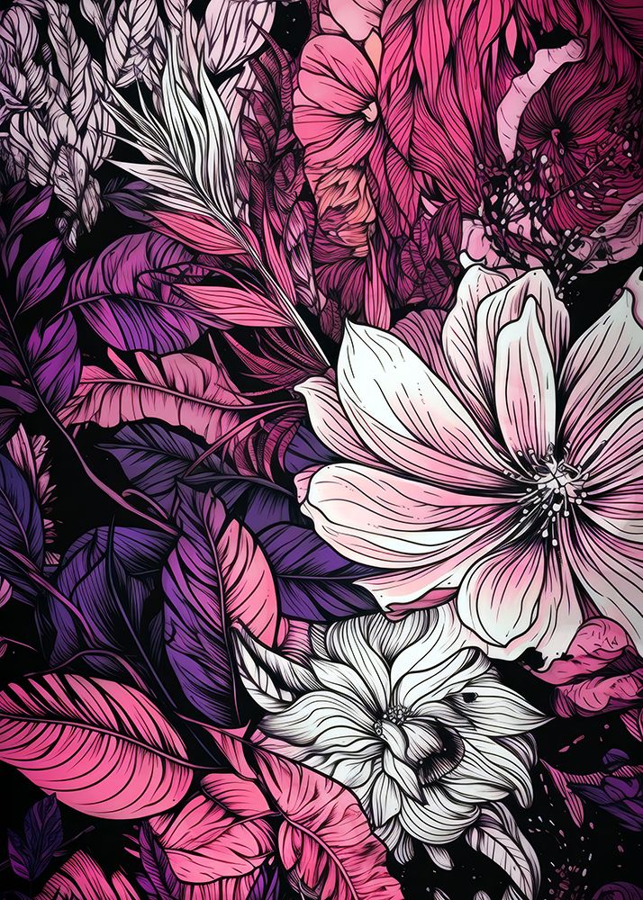 Meadow flowers 31 art print by Justyna Jaszke for $57.95 CAD