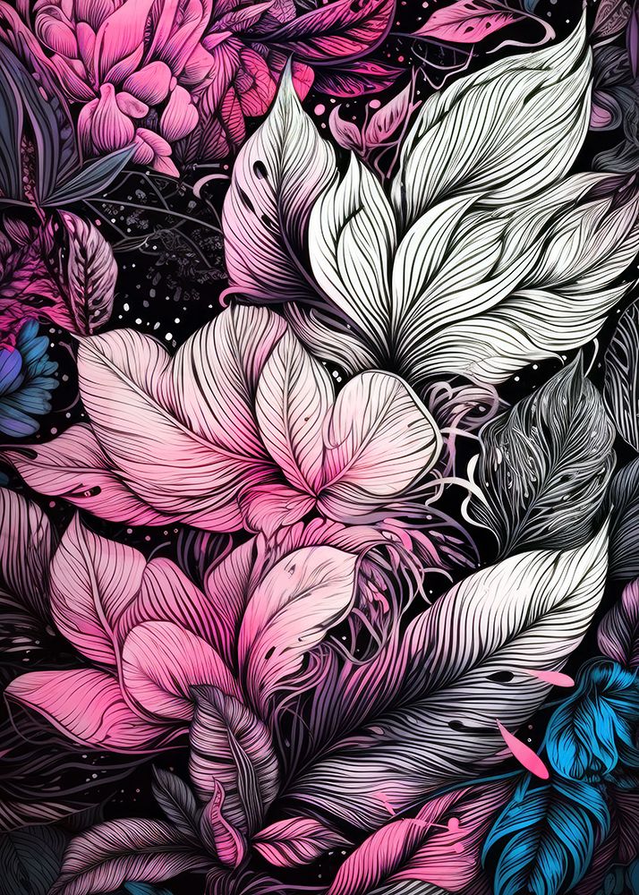 Meadow flowers 30 art print by Justyna Jaszke for $57.95 CAD