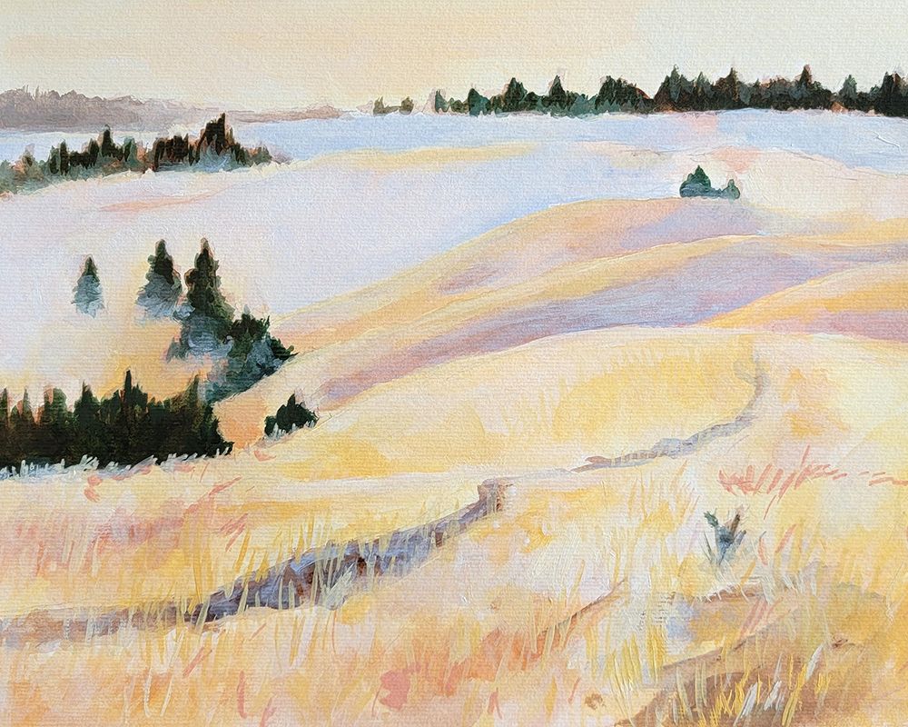 Foggy Morning 8x10 art print by Claire Whitehead for $57.95 CAD
