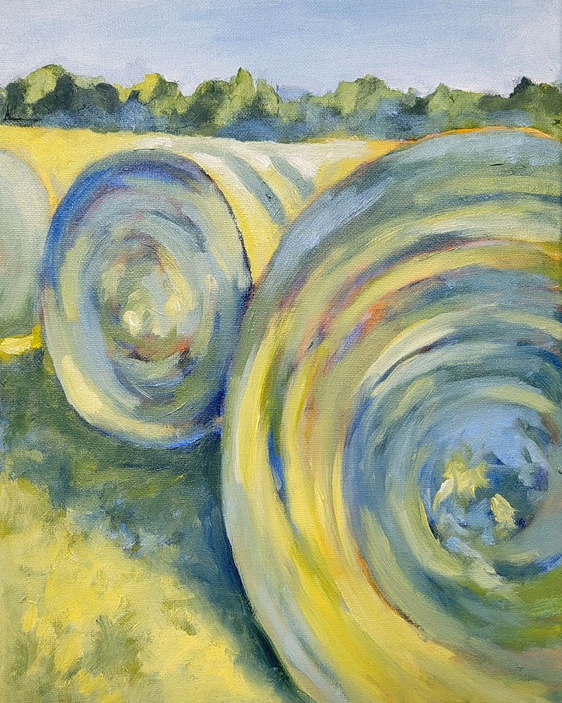 Big Bales art print by Claire Whitehead for $57.95 CAD