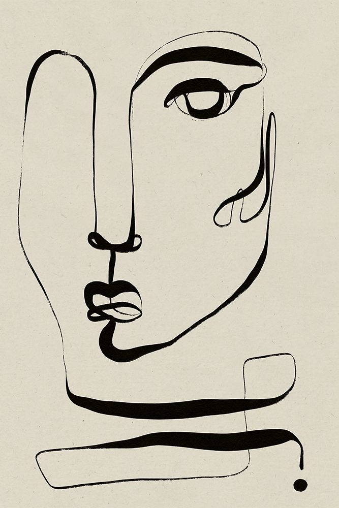 La Visage art print by Treechild for $57.95 CAD