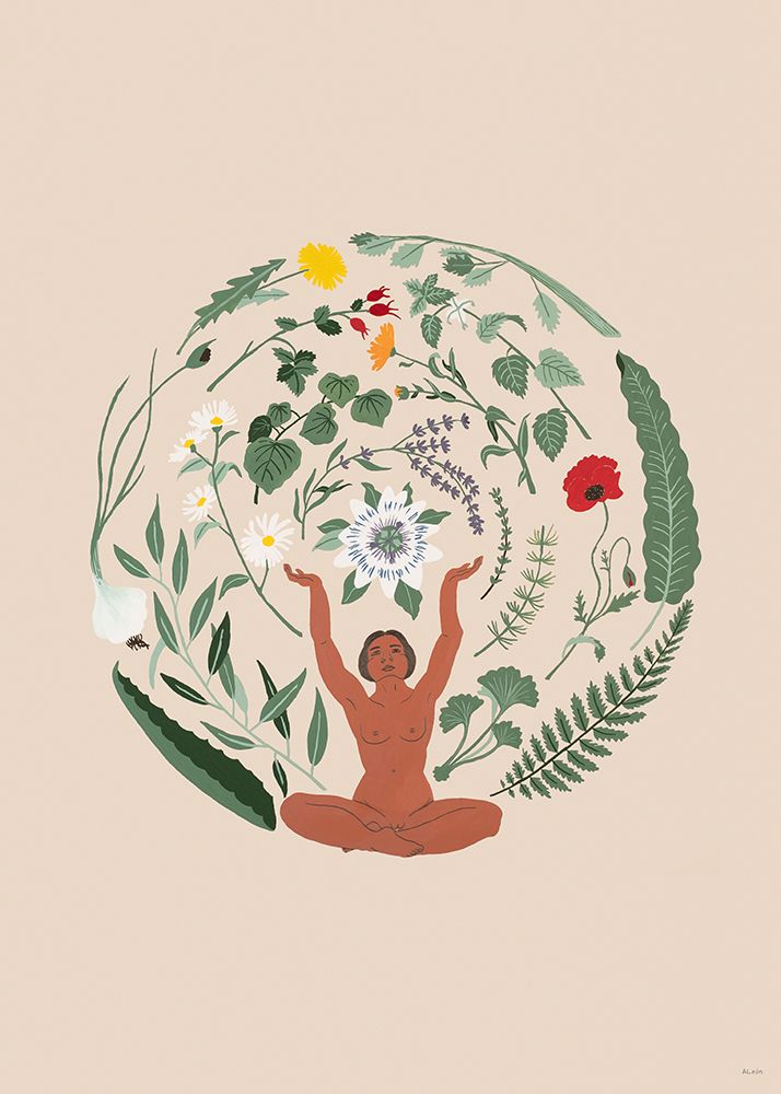 Mujer Medicina art print by Amanda Leon for $57.95 CAD