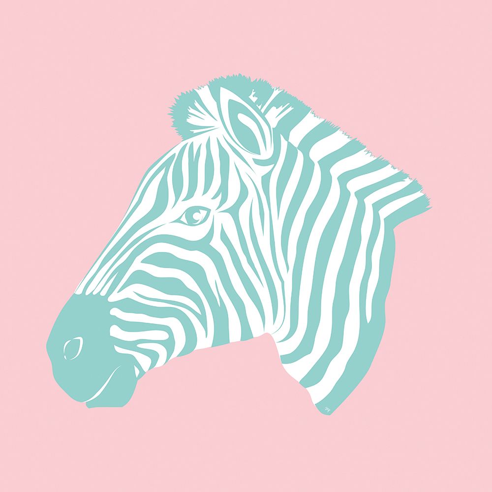 Sweet Zebra art print by Martina for $57.95 CAD