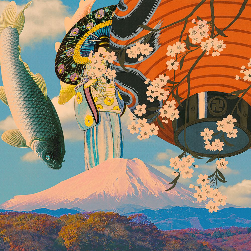 Koi art print by Cosmozach for $57.95 CAD