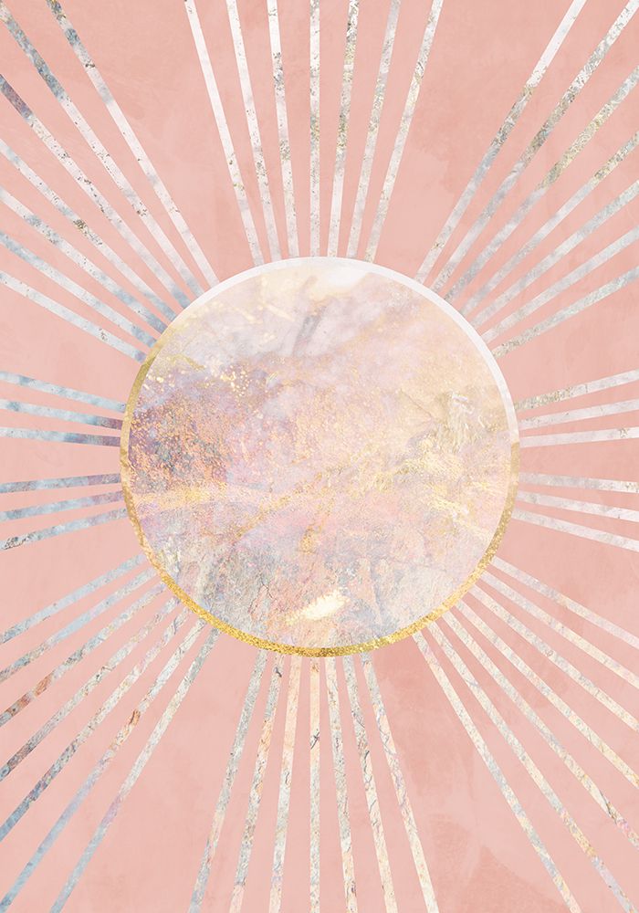 orange full sun art print by Sarah Manovski for $57.95 CAD