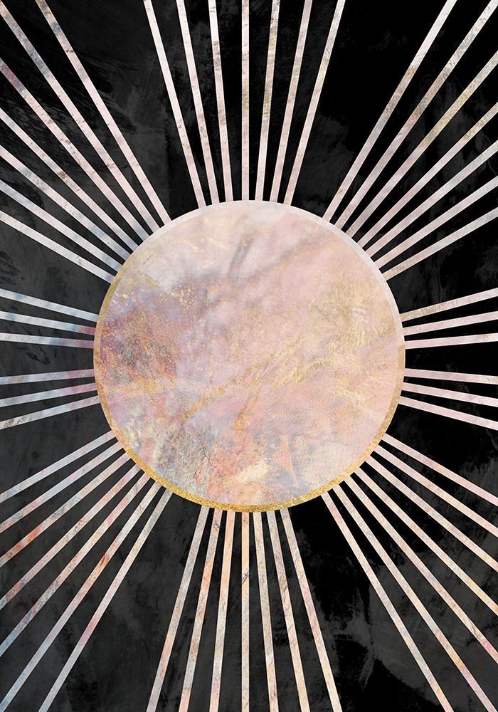 black gold full sun art print by Sarah Manovski for $57.95 CAD