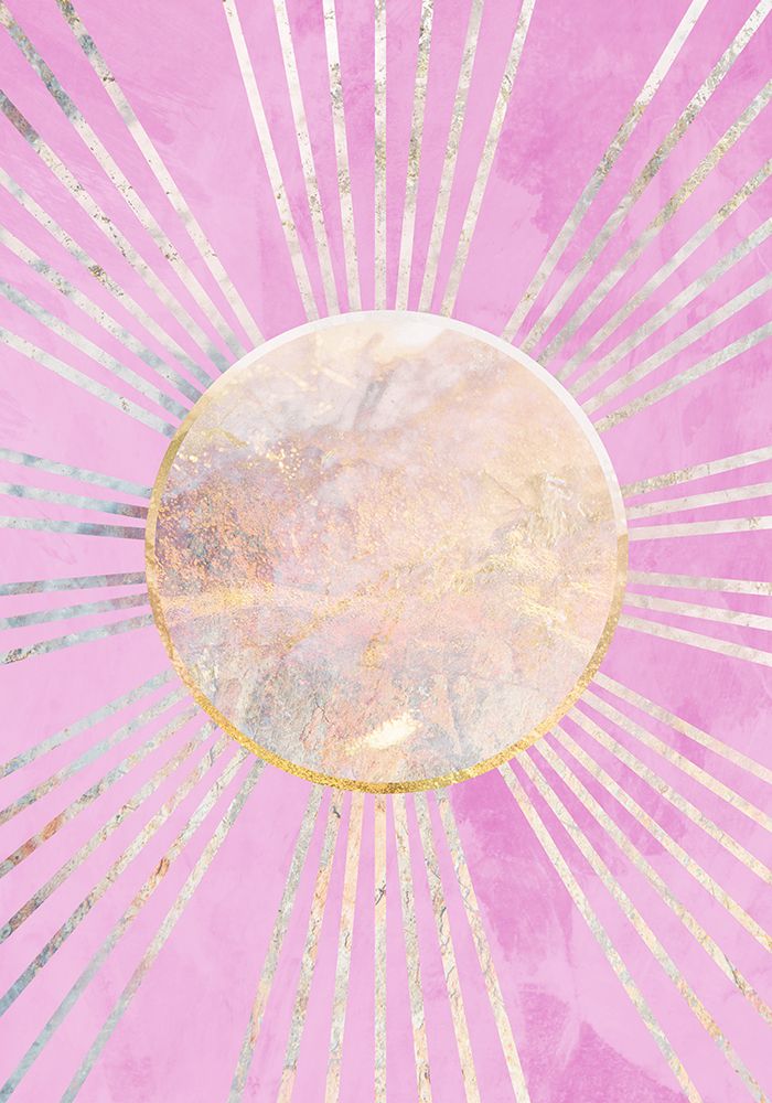 Pink Sun art print by Sarah Manovski for $57.95 CAD