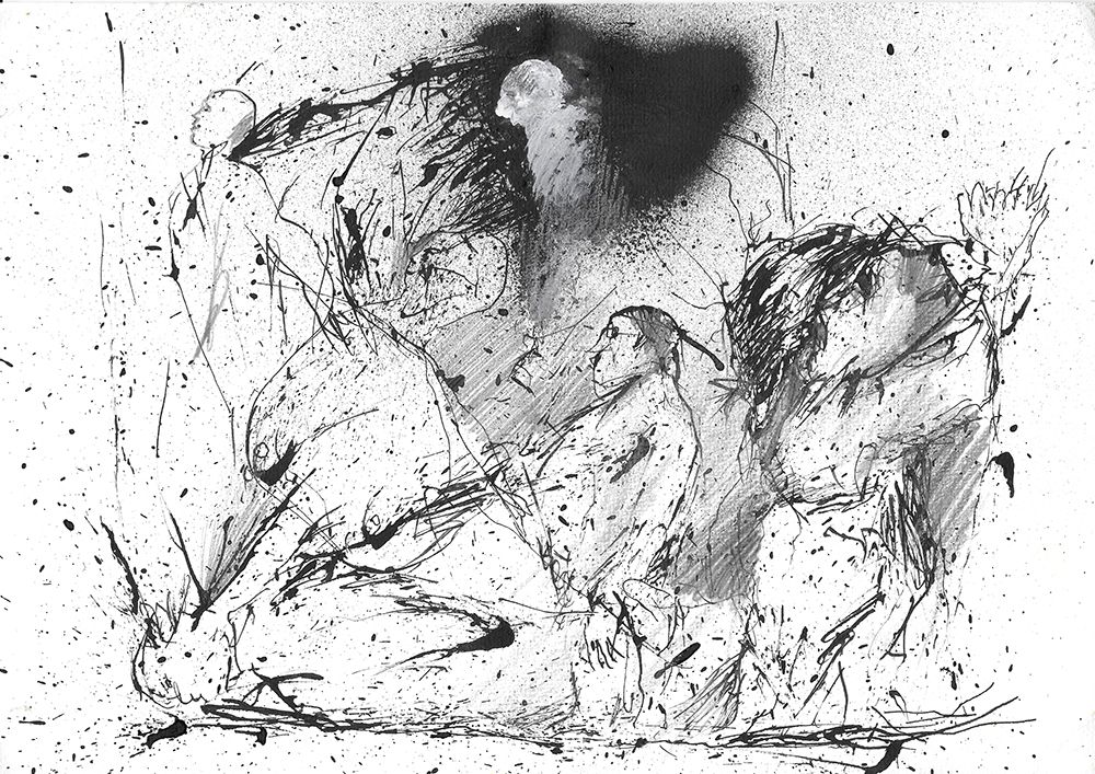 Surrealist Drawing art print by Frederic Belaubre for $57.95 CAD