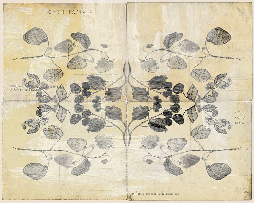 Vintage Berries art print by Gemma Bardot for $57.95 CAD