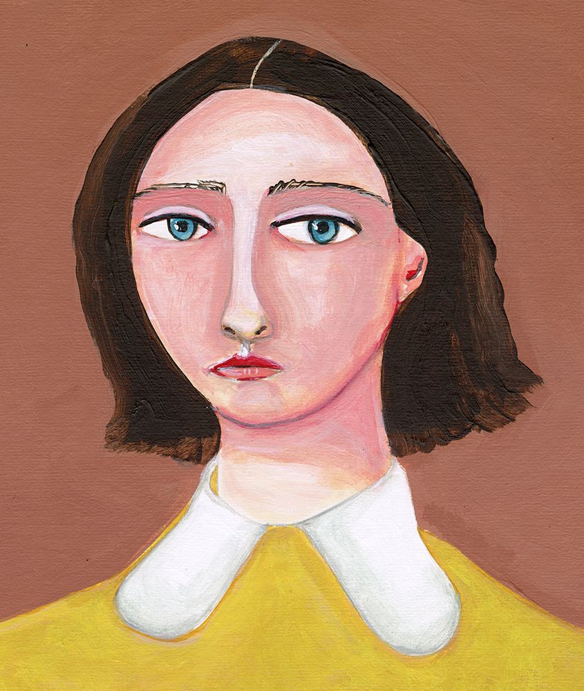 Lady Looking art print by Sharyn Bursic for $57.95 CAD