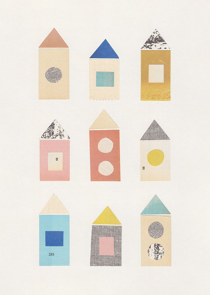 Paper City #1 art print by Alisa Galitsyna for $57.95 CAD