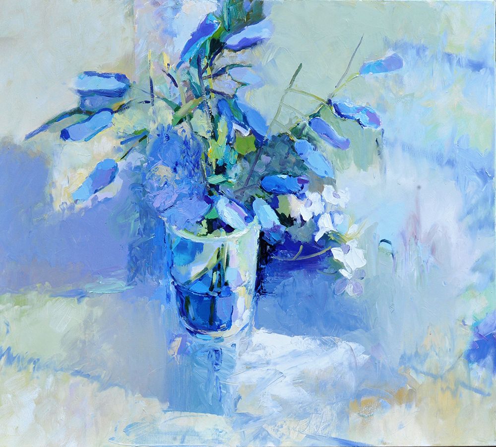 Bells Oil Canvas 80 90 2003 art print by Elena Shraibman for $57.95 CAD