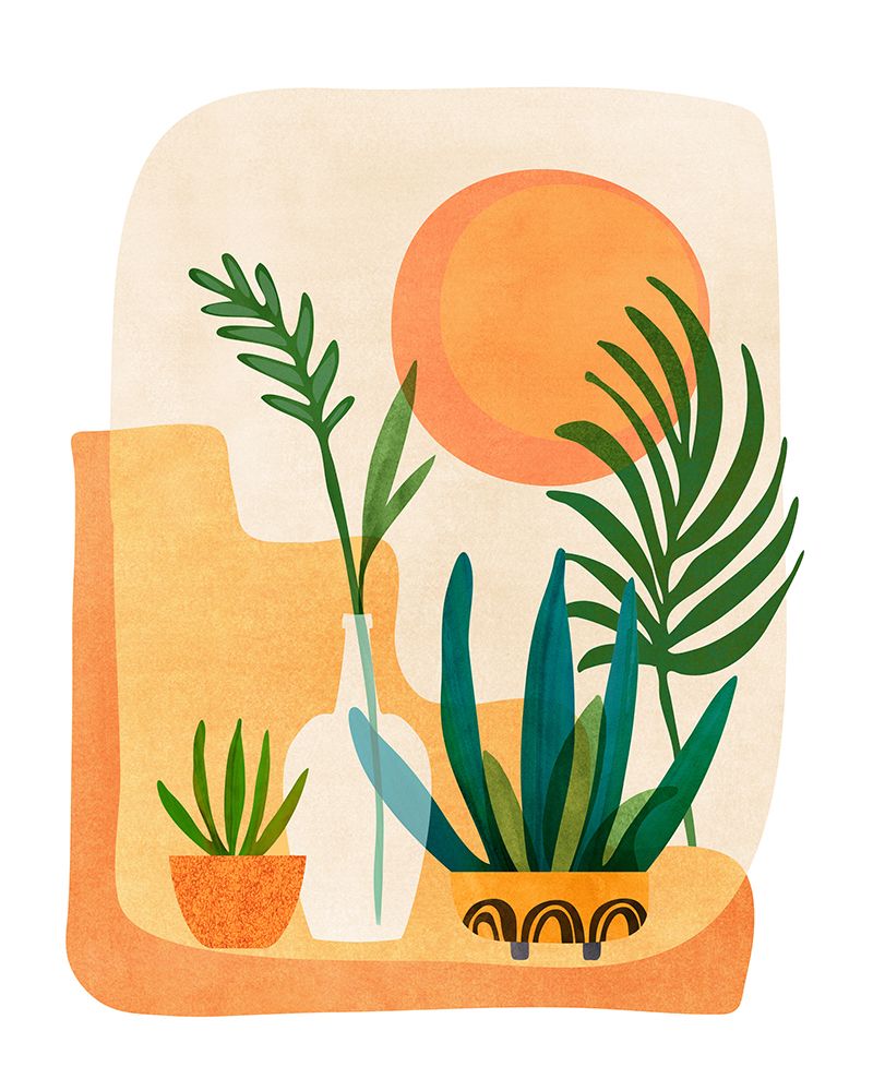 Desert Garden art print by Kristian Gallagher for $57.95 CAD