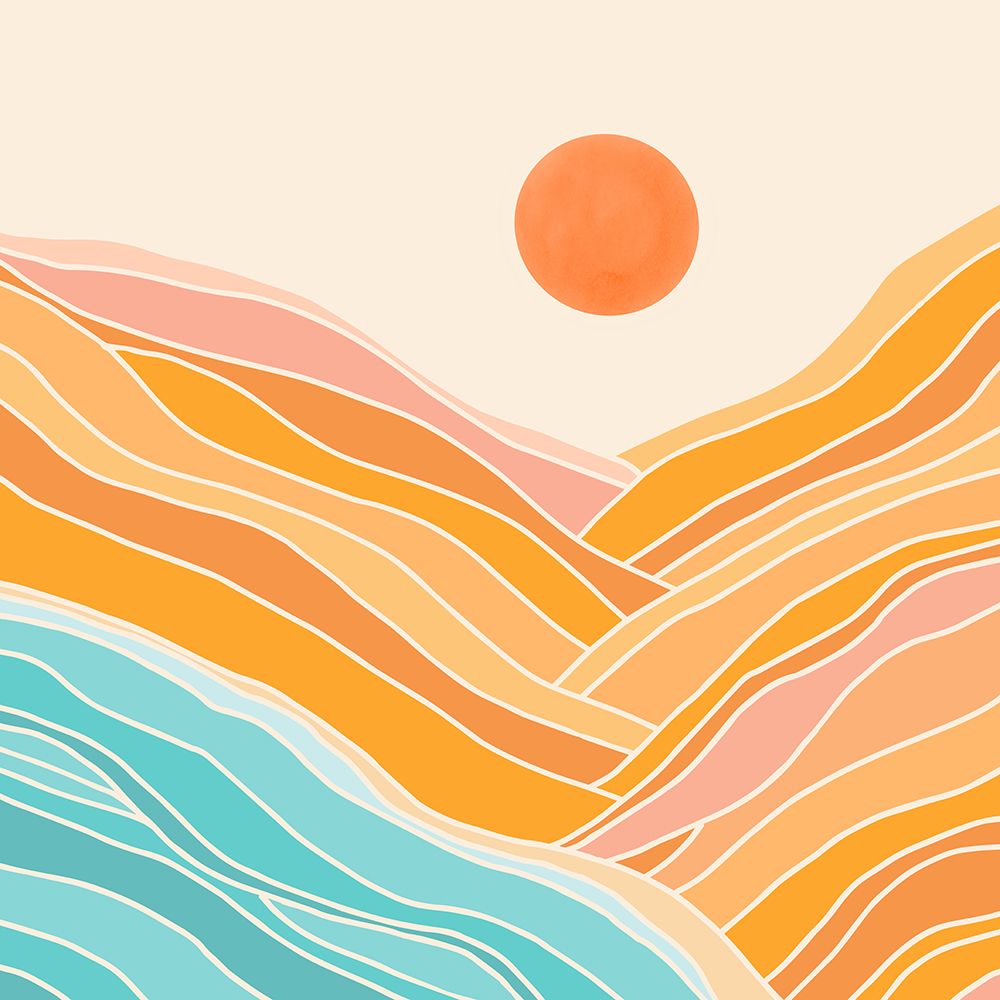 Adventure On the Horizon Sq art print by Kristian Gallagher for $57.95 CAD