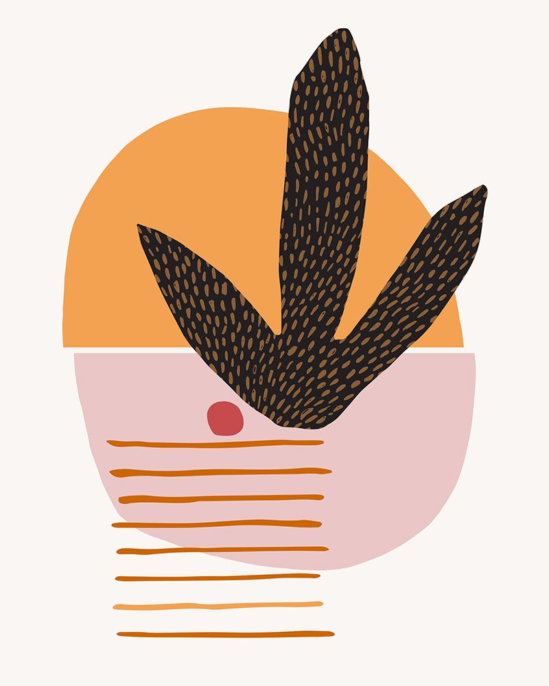 Desert With Cherry 5x7 art print by Kristian Gallagher for $57.95 CAD