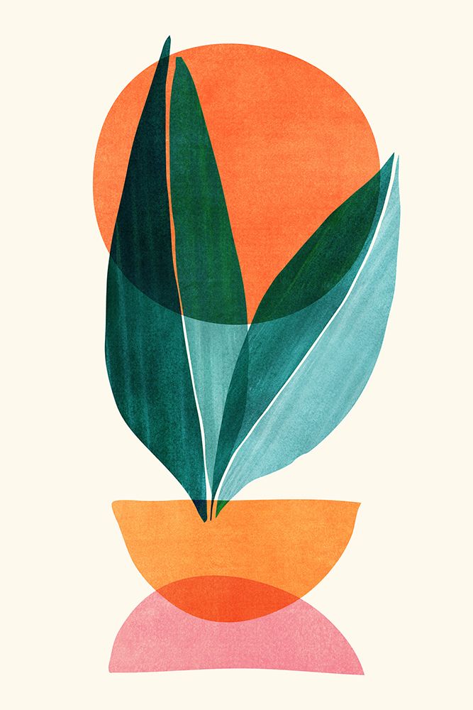 Abstract Nature Stack 2x3 art print by Kristian Gallagher for $57.95 CAD