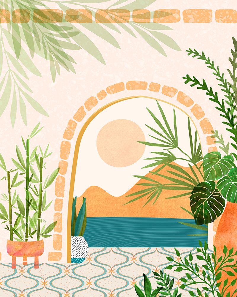 Baja California Villa art print by Kristian Gallagher for $57.95 CAD